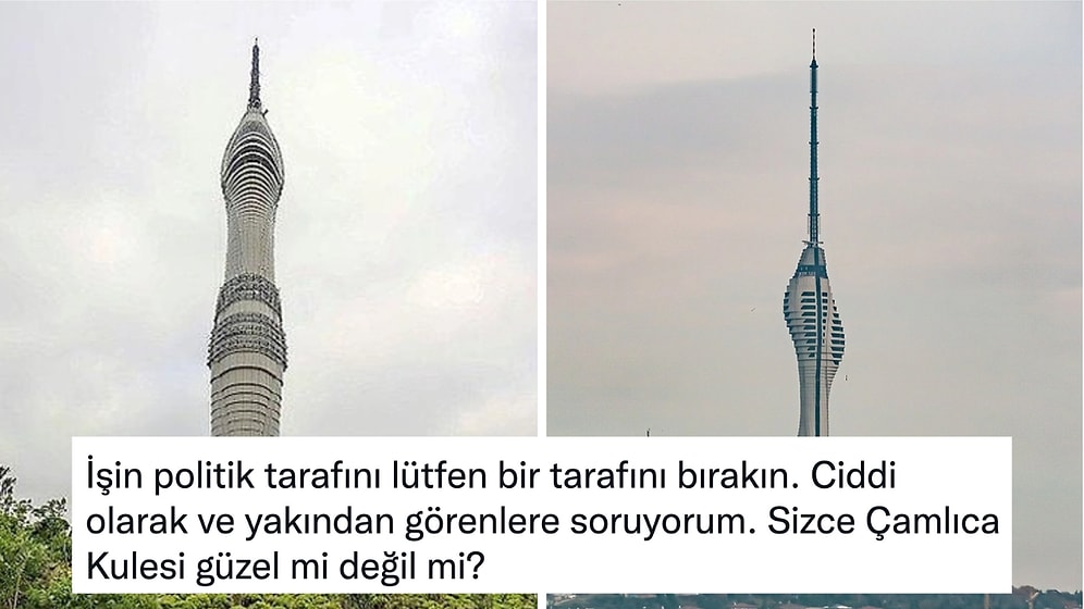 'İstanbul'un Simgesi' Olarak İnşa Edilen Çamlıca Kulesi'nin Mimarisi Hakkında Yapılan Yorumlar