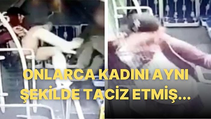 Metrobüste Taciz Edilen Kadın, Tacizci Erkeği Tekme Tokat Dövdü!