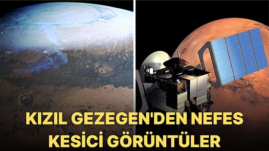 Avrupa Uzay Ajansı'nın Mars Express Yörünge Aracı Tarafından Çekilen İnanılmaz Fotoğraflar