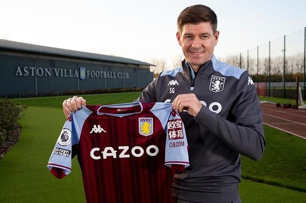 2021 yılının Kasım ayında Aston Villa'nın teknik direktörlük koltuğunu devralan Gerrard, geçtiğimiz sezonu 14. sırada tamamlamayı başardı.