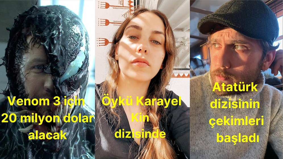 Dizi ve Film Dünyasıyla İlgili 20-27 Temmuz Arasında Gerçekleşen Haber ve Gelişmeler