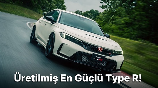 4 Kapılı Pist Canavarı! Honda 2023 Civic Type R'ı Tanıttı!