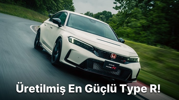 4 Kapılı Pist Canavarı! Honda 2023 Civic Type R'ı Tanıttı!