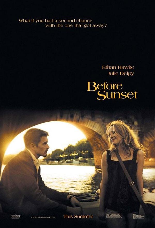 2. Before Sunset / Gün Batmadan (2004) - IMDb: 8.1