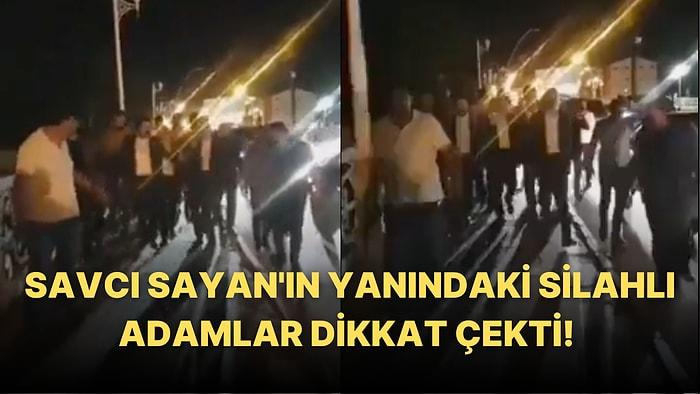 AKP'li Ağrı Belediye Başkanı Savcı Sayan'ın Uzun Namlulu Silahlarla Sokakta Yürüdüğü Anlar Gündem Oldu