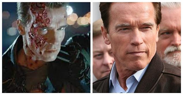 18. Arnold Schwarzenegger'e Terminator 2: Judgment Day'de Terminatör rolü için 5 saat boyunca makyaj yapıldı.