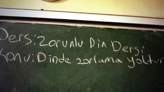 AYM, Zorla Din Dersine Sokulan Ateist Öğrenciye 20 Bin TL Tazminat Ödenmesine Karar Verdi!
