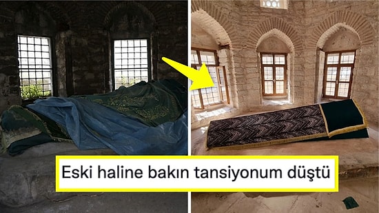 Ecdat Yadigârı Eserleri Kurtardıklarını Söyleyen Ekrem İmamoğlu Restore Edilen Asude Hatun Türbesi'ni Paylaştı