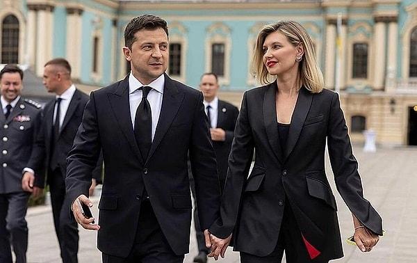 13. Ukrayna Başkanı Vladimir Zelenski ve eşi Olena Zelenska 'Vogue' dergisinin kapağında yer aldı!