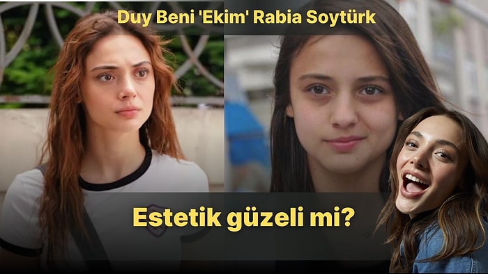 Duy Beni Dizisinin 'Ekim'i Rabia Soytürk Estetik İddialarıyla Gündemde: Dudakları Dolgu mu?