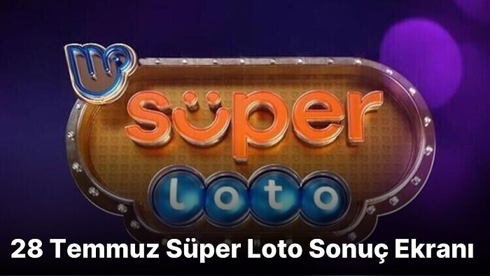 Süper Loto Sonuçları Açıklandı! İşte 28 Temmuz Süper Loto Sonuç Ekranı ve Kazandıran Numaralar