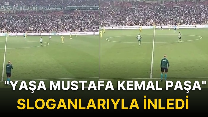 Konya'da Tribünler "Yaşa Mustafa Kemal Paşa" Sloganlarıyla İnledi