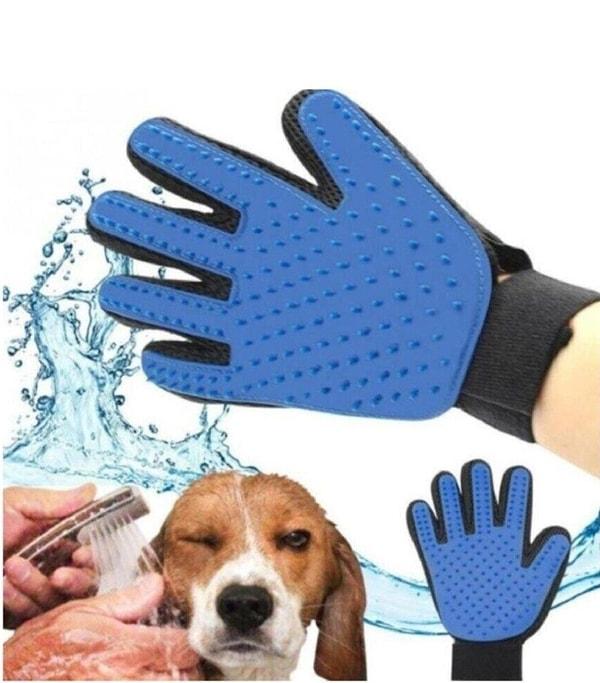 10. Hem yıkarken hem de günlük olarak tüylerini tarayabileceğin bu eldivenler çok kullanışlı...