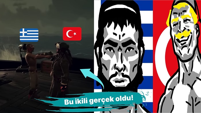 Aynı Ekipte Yer Alan Türk ve Yunan Oyuncunun Ekonomiden Siyasete Dek Uzanan Kahkaha Attıracak Muhabbeti