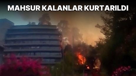 Marmaris’te Orman Yangını: Otel Yandı, Villalar Boşaltıldı ve Kontrol Altına Alındı