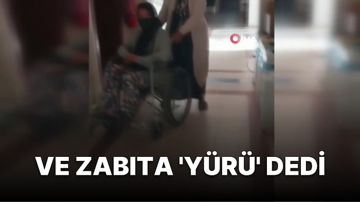 Zabıta Kalk Dedi: Tekerlekli Sandalyedeki Dilenci Yürüdü