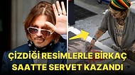 Oyunculuk Kariyerini Arşa Çıkaran Johnny Depp Ressamlık Yeteneğiyle Birkaç Saatte Milyon Dolarlar Kazandı!