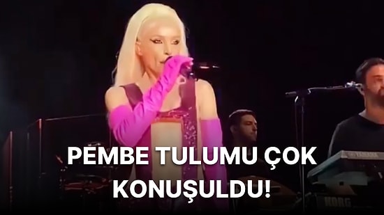 Sahne Kostümleriyle Olay Yaratan Gülşen, Pembe Dekolteli Tulumuyla Bu Kez de Harbiye'yi Salladı!