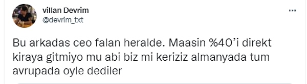 Kira neydi? Maaş değil miydi?