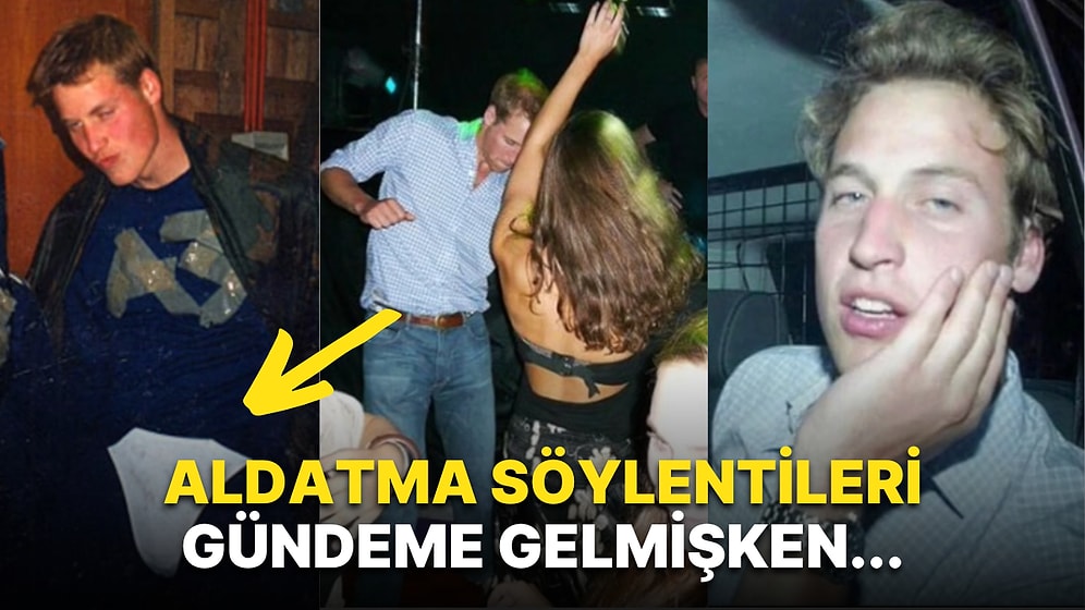 Tuhaf Cinsel İstekleri Olduğu Söylenen Prens William'ın Kate Middleton ile Partilediği Görüntüler Ortaya Çıktı