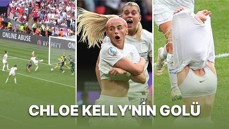 Kadınlarda İlk Kez Avrupa Şampiyonu Olan İngiltere'de Chloe Kelly'nin Gol Sevinci Viral Oldu