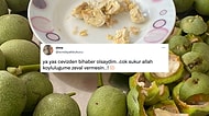 Bilenlerin Elleri Karardı Bile! Yaş Cevizi Öven Sosyal Medya Kullanıcısına Gelen Birbirinden Nefis Yorumlar