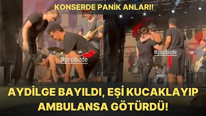 Cıvıl Cıvıl Enerjisiyle Bizleri Mest Eden Aydilge, Konser Sırasında Baygınlık Geçirerek Hayranlarını Korkuttu