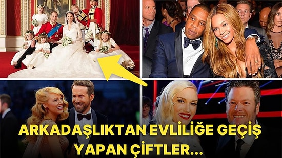 Arkadaşlıkları Git Gide Aşk Ateşine Dönüşünce Soluğu Nikah Masasında Alan Ünlüler