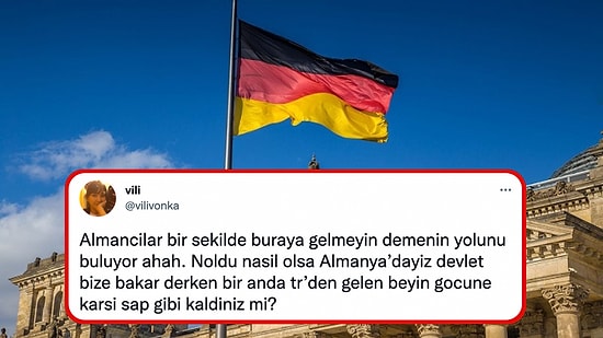 Neyin Şımarıklığı? Beyaz Yakaların Almanya'ya Gelmemesini Söyleyen Kullanıcının Paylaşımı Tepki Çekti