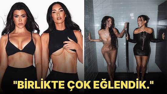 Megan Fox, Seksi Fotoğraflarını Paylaştığı Kourtney Kardashian'a Hayranlarını Şaşırtan Bir Teklifte Bulundu!