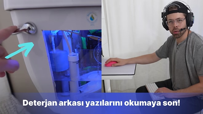 Tuvalette Rahatça Oyun Oynamak İçin Klozetini Oyun Bilgisayarına Dönüştüren YouTuber