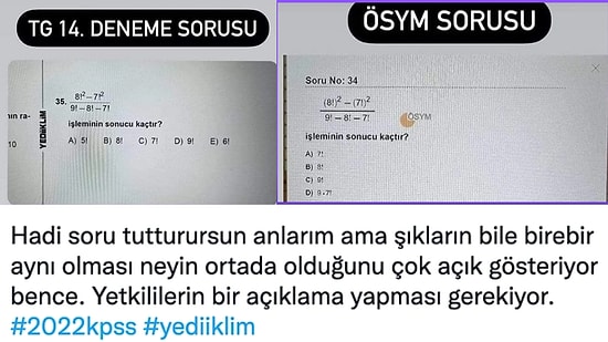 Bir Yayınevinin Deneme Sınavlarında Sorduğu Soruların Şıklarıyla KPSS'de Çıkması Şüphe Çekti