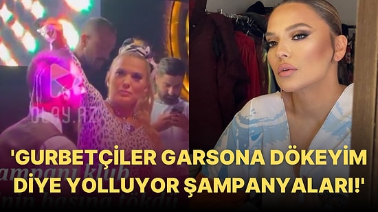 Özrü Kabahatinden Büyük: Garsonun Başından Aşağı İçki Döken Demet Akalın O Anlarla İlgili Açıklama Yaptı!