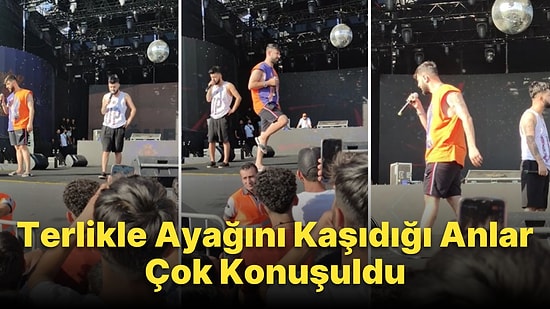 Burak Bulut ve Kurtuluş Kuş'un Terlikli Konser Görüntüleri Gündem Oldu: 'Uykudan Uyanıp Gelmiş Gibiler'