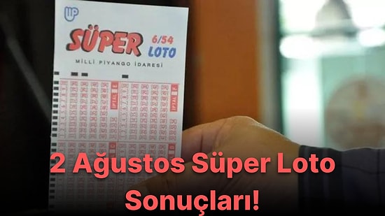 Süper Loto Sonuçları Açıklandı! İşte 2 Ağustos Salı Süper Loto Sonuçları ve Kazandıran Numaralar