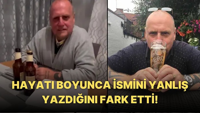 61 Yaşındaki Adam Doğum Belgesini Bulduktan Sonra Bütün Hayatı Boyunca İsmini Yanlış Yazdığını Fark Etti