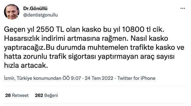 Bu durumda kaskosuz araç sayısı ve risk artacak. Bu da fiyatlarda kısır döngü anlamına geliyor. Bu durumda kaskosuz araç sayısı ve risk artacak. Bu da fiyatlarda kısır döngü anlamına geliyor.