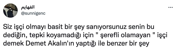 Ardından da yapılan yorumla ilgili birçok kişi paylaşımda bulundu.