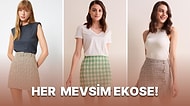Yaz Kış Fark Etmeksizin Her Zaman Giyebileceğiniz Ekose Etekler