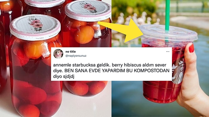 Annesini Starbucks'a Götürdükten Sonra Komposto Benzetmesiyle Karşılaşan Kullanıcıya Gelen Komik Yorumlar