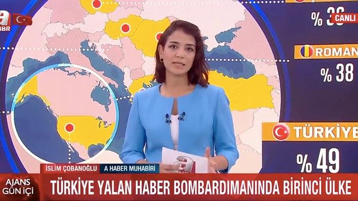 Doğru Olabilir! A Haber'den 'Türkiye Yalan Haberde Birinci' Haberi