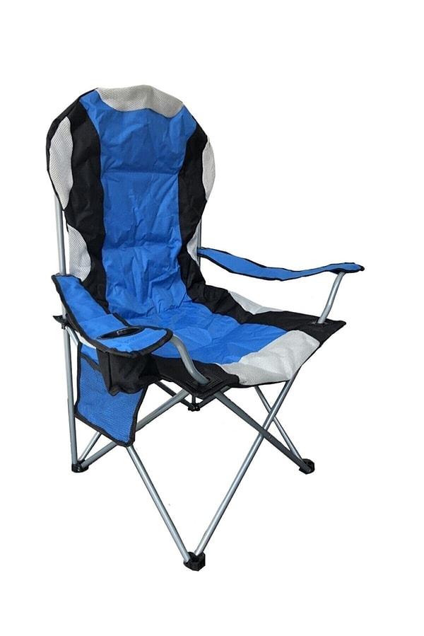 6. Rahat bir kamp sandalyesi için büyük kamp sandalyesi...