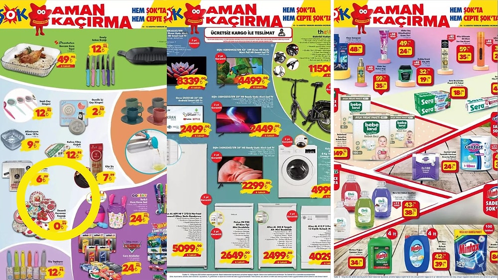 10 - 13 Ağustos ŞOK Bu Hafta Kataloğu