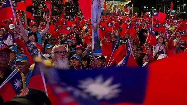 Tayvan'ın iktidardaki Demokratik İlerleme Partisi, tatbikatın "sorumsuzca ve gayrimeşru olduğunu” bildirdi.