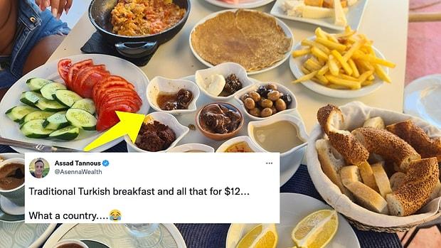 Enflasyon Cenneti Türkiye'de Sadece 12 Birim Paraya Dünyaları Yiyen Turistler Sosyal Medyayı Karıştırdı