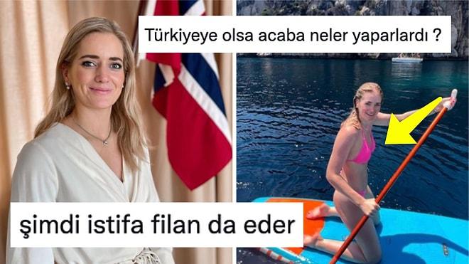 Norveç Adalet Bakanının Bikinili Fotoğrafındaki Linçlenme Sebebine 'Ne Dertler Var Be' Diyeceksiniz