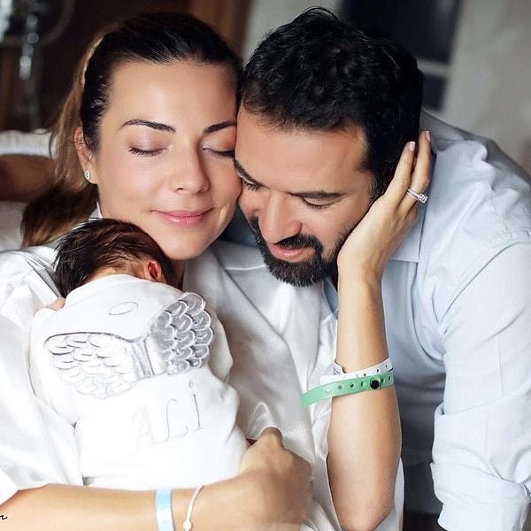 Televizyon dünyasının sevilen ikilisi 2017 yılında Ali Çınar adını verdikleri oğullarını kucaklarına almışlardı.