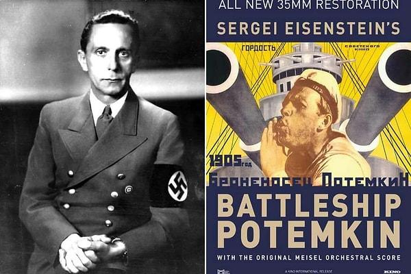 3. Joseph Goebbels - Battleship Potemkin (1925)