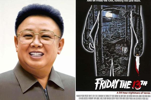 4. Kim Jong-il - Friday the 13th (1980)