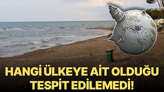 Ordu'da Sahile Deniz Mayını Vurdu!